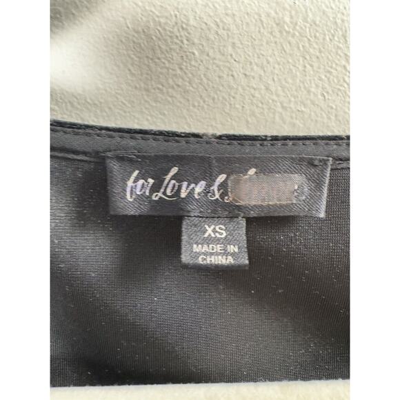 For Love & Lemons Lace Up Velvet Top Whimsygoth Renaissance Coquette Sexy XS - Picture 4 of 8